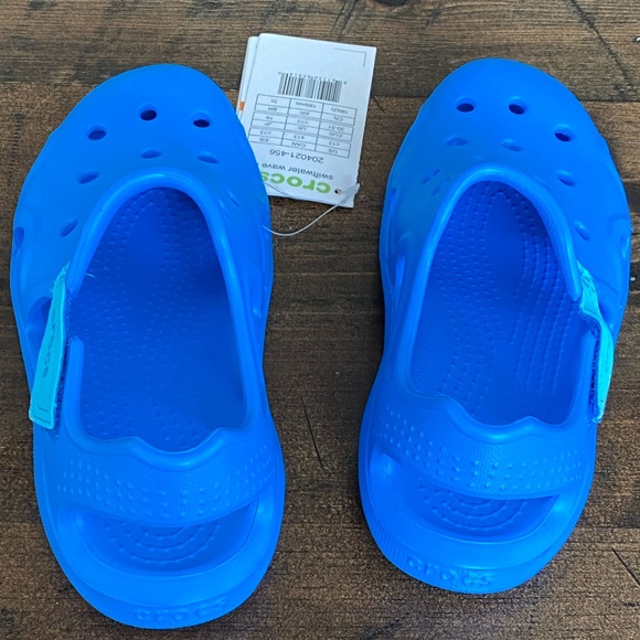 Kids’ Crocs Swiftwater Wave Sandals Size C 13 - Picture 4 of 6